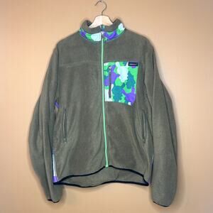 Rare Kid Robot Fleece Zip-Up jacket Medium